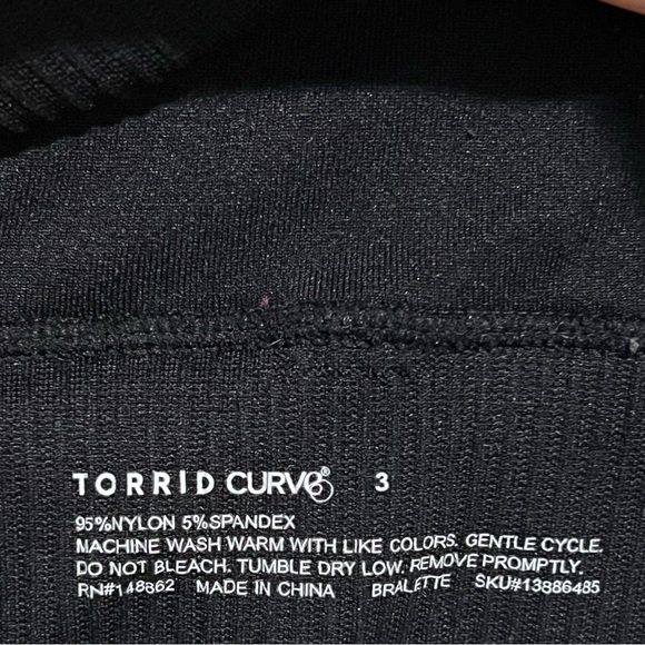 Torrid Seamless Rib Bralette - Picture 10 of 10